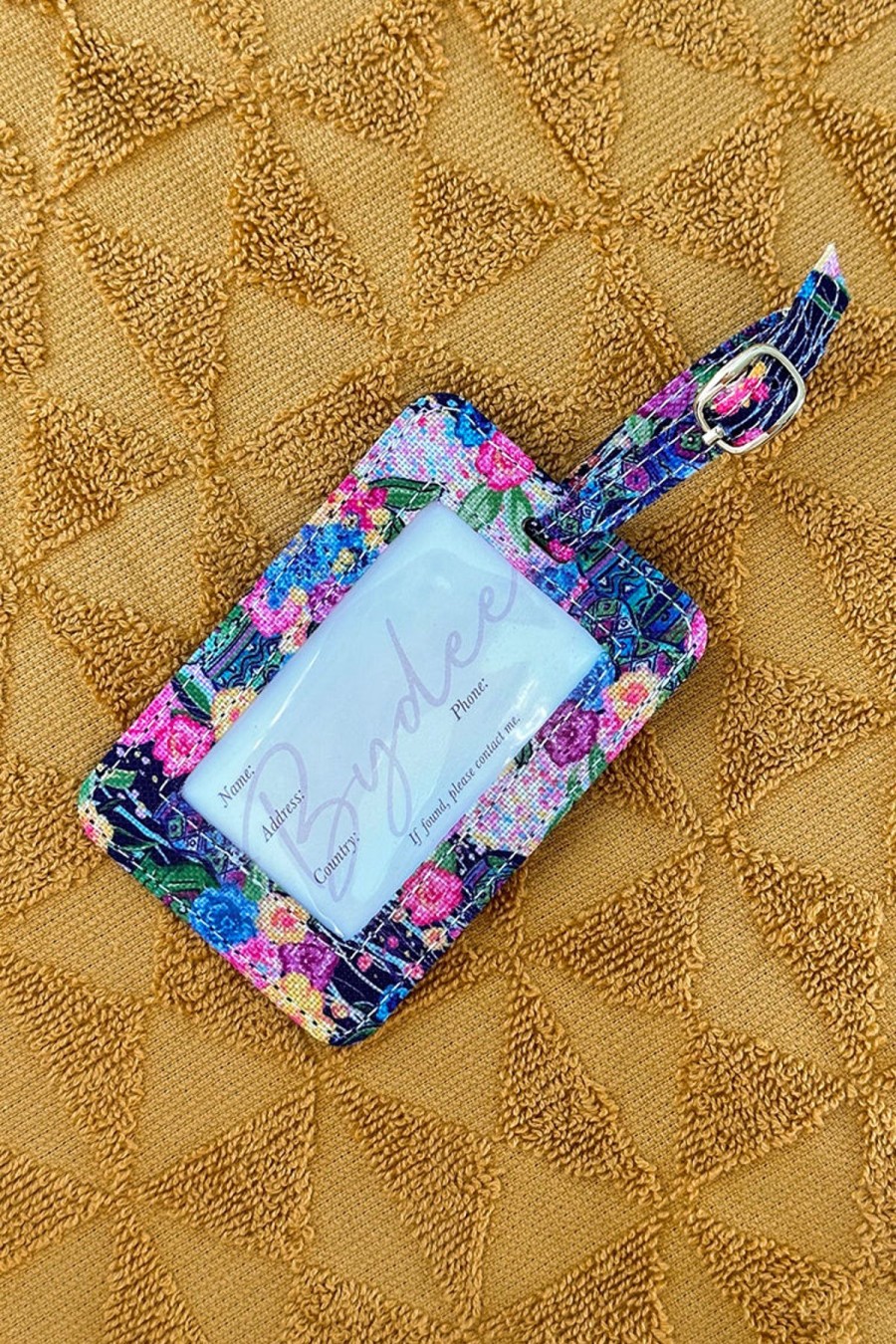 Women Bydee Accessories | Luggage Tag In Soleil